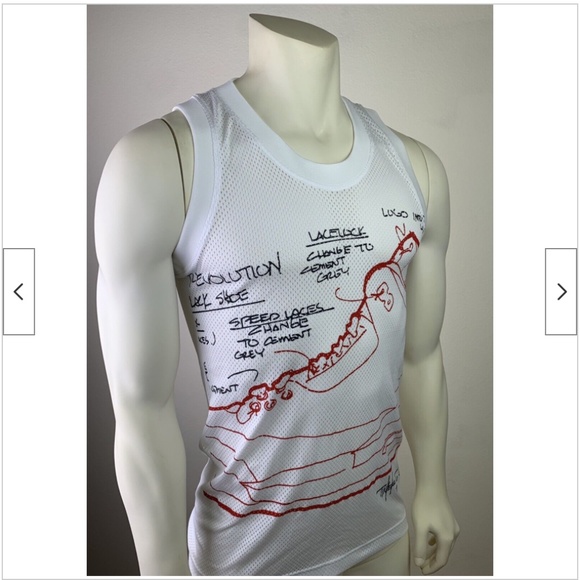 Nike Air Jordan AJ III 3 Retro Mesh Jersey White Size Small - Picture 4 of 8